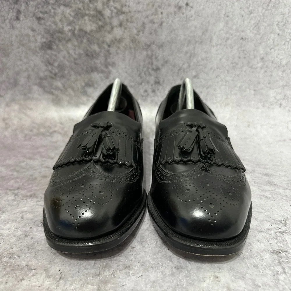 Florsheim Lexington Wingtip Tassel Loafer Mens 11 3E Blk Leather 17073-01 Dress